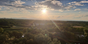 Sunset in Neuenberg am Rhein