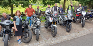 Group foto motorcycle vacation Esche-sur-sure