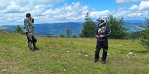 View on top of 'Le Grand Balloon'